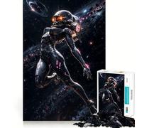 Puzzle de Science-Fiction Space Girl pour Adultes, 1000 pièces, Jeu de logique, Anti-Stress, découpe de précision, pour Les fêtes (50x75cm)