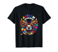 Puzzle de Sensibilisation à l'Autisme - Aigle - Soutien de la santé familiale T-Shirt