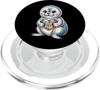 Puzzle de Sensibilisation à l'Autisme - Soutien à la neurodiversité du cœur PopSockets PopGrip pour MagSafe