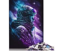 Puzzle de Ski Galaxy Personnalisable, Images en Carton 100% recyclé, pour Enfants et Adultes à partir de 12 Ans, Cadeau Unique, 1 000 pièces (75 x 50 cm)
