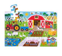 Puzzle de sol de ferme