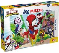 Puzzle De Sol Double Face 24El Marvel Spidey Let's Challenge. Lisciani 99672