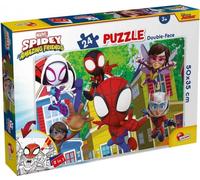 Puzzle De Sol Double Face 24El Marvel Spidey This Is A Team ! Lisciani 99665