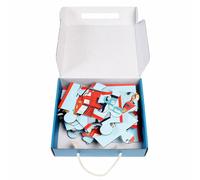 Puzzle de sol enfant Rex London Road Trip Bleu 61x46x0,3 cm