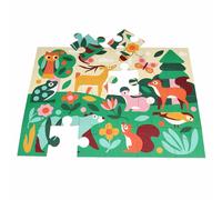 Puzzle de sol enfant Rex London Woodland Blanc 61x46x0,3 cm