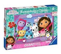 Puzzle de Sol Géant 125 pièces La Maison de Poupée de Gabby Multicolore