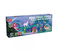 Puzzle de sol Glow in the Dark - HAPE - Magic Forest - 200 pièces - Paysage et nature