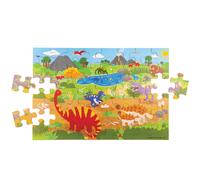 Puzzle de sol l'aube du dinosaure