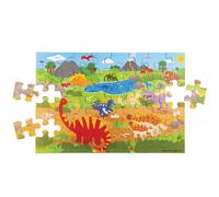 Puzzle de sol l'aube du dinosaure