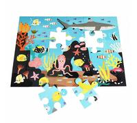 Puzzle de sol récifs coralliens enfant Rex London Bleu 61x46x0,3 cm