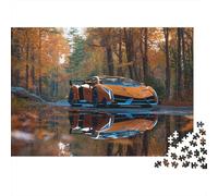 Puzzle de Supercars captivant et Stimulant pour Adultes. Idéal pour des Jeux en Famille et comme Cadeau d'anniversaire ou de Noël. 1000 pièces (75 x 50 cm).