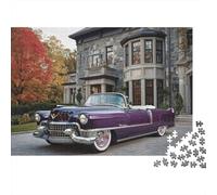 Puzzle de Supercars captivant et Stimulant pour Adultes. Idéal pour des Jeux en Famille et comme Cadeau d'anniversaire ou de Noël. 1000 pièces (75 x 50 cm).