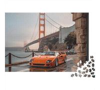 Puzzle de Supercars génial, idéal pour se divertir en Famille et Jouer à des Jeux éducatifs. Un Puzzle Super Amusant et Super Difficile de 1000 pièces (75 x 50 cm).