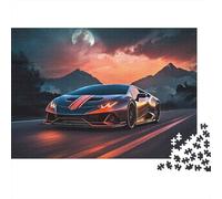Puzzle de Supercars génial, idéal pour se divertir en Famille et Jouer à des Jeux éducatifs. Un Puzzle Super Amusant et Super Difficile de 300 pièces (40 x 28 cm).