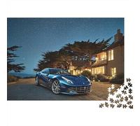 Puzzle de Supercars : Un Jeu éducatif idéal pour Toute la Famille, à la Fois captivant et Difficile. 300 pièces (40 x 28 cm).