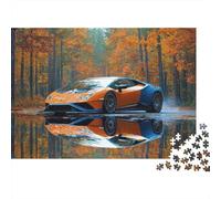 Puzzle de Supercars : Un Jeu éducatif idéal pour Toute la Famille, à la Fois captivant et Difficile. 500 pièces (52 x 38 cm).