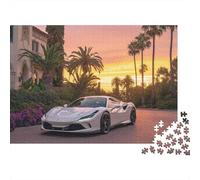 Puzzle de Supercars : Un Jeu éducatif idéal pour Toute la Famille, à la Fois captivant et Difficile. 500 pièces (52 x 38 cm).