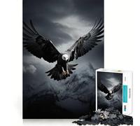 Puzzle de Survie au-Dessus des Sommets enneigés, 1000 pièces, pour Adolescents, Jeu de réflexion, Moment paisible, Finition de qualité, 50x75cm