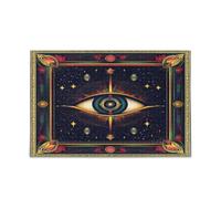 Puzzle de tarot à motif d'œil pour adultes - Puzzle stimulant de 500 pièces