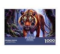Puzzle de Tigre pour Adultes et Enfants. 1000 pièce, Animaux, Jouet de défi Impossible, Jeux éducatifs, décoration d'intérieur, Cadeau pour Jeux éducatifs, 38x26cm/1000pcs
