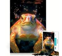 Puzzle de Tortues Marines en Gros Plan pour Adolescents, 1000 pièces, renforce la mémoire, Passe-Temps Calme, Cadeau de qualité (38x52cm)