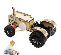 Puzzle de tracteur - Kit de modèle mécanique 3D à créer - Bâtiment de tracteur pour enfants et adultes - Kit de puzzle artisanal pour et filles - Jouet de tracteur à assembler pour apprendre S