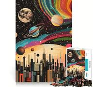 Puzzle de Vienne,Autriche,1000 pièces,Jeu de Concentration mentale,découpe de précision,Bords Lisses,Jeu de Construction de Liens significatifs (38x52cm)