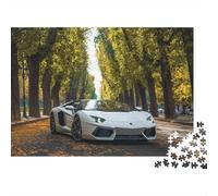 Puzzle de Voitures de Sport Attrayant - Jeu éducatif Amusant pour Toute la Famille, adapté aux Enfants et aux Adultes - Niveau de difficulté élevé - 1000 pièces (75 x 50 cm)