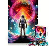Puzzle de Voyageur spatio-temporel pour Adultes, 1000 pièces, Jeu de logique mentale, Doux et Relaxant, découpe Ferme, liste de souhaits du Père Noël 50x75cm