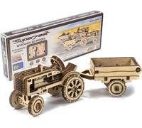 Puzzle de WOODEN CITY 3D Tracteur américain super rapide avec dépanneuse