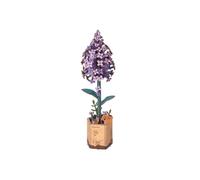 Puzzle décoratif en bois lilas - Décoration d'intérieur élégante, fabriqué à la main avec des détails complexes pour un affichage charmant