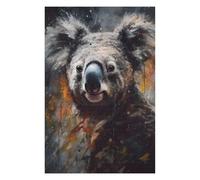 Puzzle Décoratif Koala in Abstract Art pour Adultes, 1000 PCS