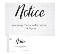 Puzzle Décoratif pour Adultes, Motif Notice, 1000 PCS
