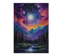 Puzzle Décoratif pour Adultes, Motif The Brightest Star, 300 PCS