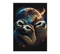 Puzzle Décoratif The Animals Brother pour Adultes, 300 PCS