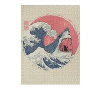 Puzzle Décoratif The Great Shark pour Adultes, 500 PCS
