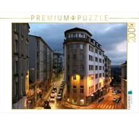Puzzle · Demain | Le soir tombe sur la ville · 2000 pièces · Format assemblé 90 × 67 cm · CALVENDO Puzzle