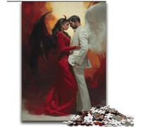 Puzzle Démons et Anges 2000 pièces pour Adultes et Adolescents, Collection de Jeux intellectuels, Beaux-Arts (70x100cm)