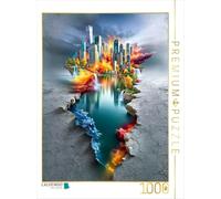 Puzzle · Der Blick durch Die Risse der Welt | 1000 pièces · Format assemblé 64 × 48 cm · CALVENDO Puzzle
