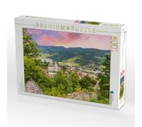 Puzzle · Der Blick zum Schlossberg | Murau · 1000 pièces · Format assemblé 64 × 48 cm · CALVENDO Puzzle
