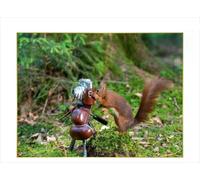 Puzzle · Der Eichhörnchen-Fotograf | Bitte recht freundlich · Der Eichhörnchen-Fotograf an der… · 2000 pièces · Format assemblé 90 × 67 cm · CALVENDO Puzzle