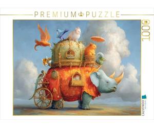 Puzzle · des Animaux rigolos | Asseyez-vous, je vous en prie · 1000 pièces · Format assemblé 64 × 48 cm · CALVENDO Puzzle