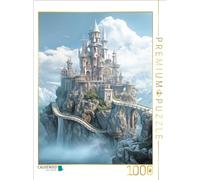CALVENDO Puzzle Châteaux de fées | 1000 pièces de Taille de la Pose 48 x 64 cm Puzzle Photo pour des Heures heureuses