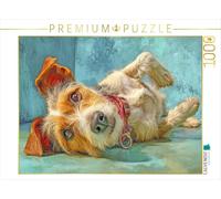 Puzzle · des Chiens Pleins de Charme - Illustrations | Charmant, mais cherchant à attirer l'attention · 1000 pièces · Format assemblé 64 × 48 cm · CALVENDO Puzzle