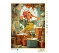 Puzzle · des Dessins Humoristiques inspirés du Quotidien | Cuisiner, ce n'est vraiment pas facile · 1000 pièces · Format assemblé 64 × 48 cm · CALVENDO Puzzle