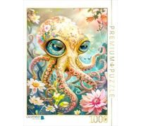 Puzzle · des Figurines d'animaux Mignonnes et Amusantes | La pieuvre est elle aussi en forme · 1000 pièces · Format assemblé 64 × 48 cm · CALVENDO Puzzle