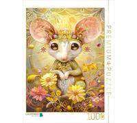 Puzzle · des Figurines d'animaux Mignonnes et Pleines d'humour | La souris est toujours sur ses gardes · 1000 pièces · Format assemblé 64 × 48 cm · CALVENDO Puzzle