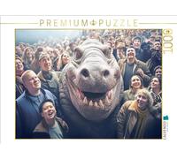 Puzzle · des géants bienveillants | Il sourit largement à la foule · 1000 pièces · Format assemblé 64 × 48 cm · CALVENDO Puzzle