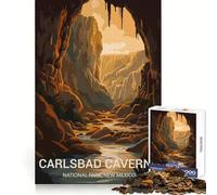 Puzzle des grottes de Carlsbad pour Adultes, 1000 pièces, pour stimuler la réflexion, Un Passe-Temps agréable, Bords réguliers, Cadeau de Noël (50x75cm)