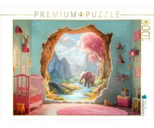 Puzzle · des Illusions de rêve | Quand les rêves s'invitent dans la chambre d'enfant · 1000 pièces · Format assemblé 64 × 48 cm · CALVENDO Puzzle
